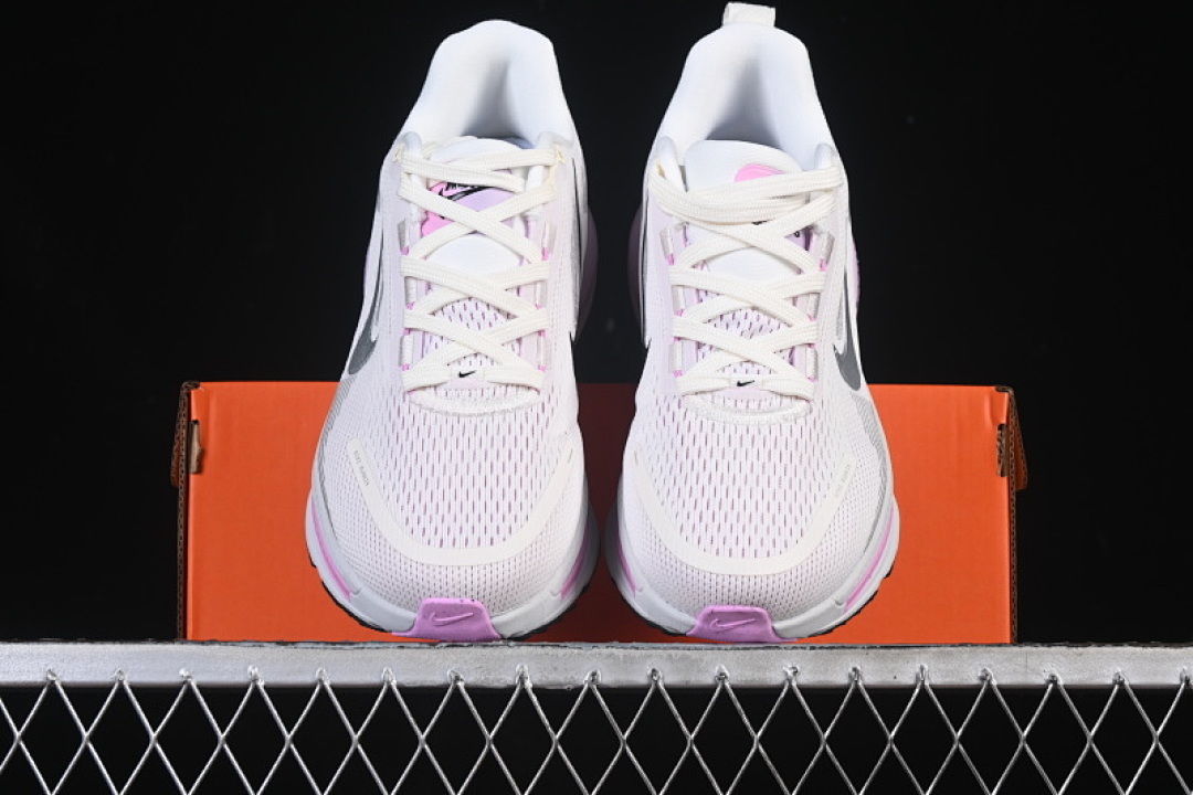 Nike [IM2503-133]-[AIR ZOOM VOMERO 18 WHITE/GREY/PURPLE]-[WOMAN:36-41] - Image 13
