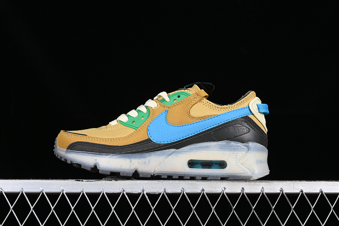 Unbranded [DQ3987-700]-[AIR MAX 90 TERRASCAPE BLACK/WHITE/BLUE/BROWN/GREEN]-[WOMAN:36-39]-[MAN:40-45], photo 1