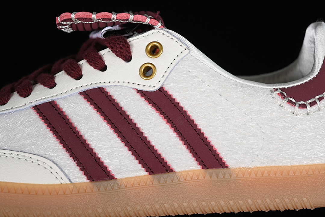 Adidas [IE0586]-[WALES BONNER SAMBA WHITE/GREY/RED/BROWN]-[WOMAN:35-39]-[MAN:40-45] - Image 8