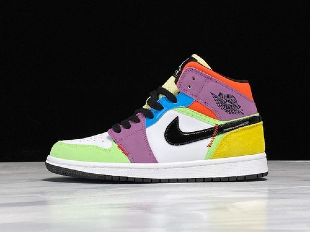 Jordan [CW1140-100]-[AIR JORDAN 1 MID SE LIGHTBULB MULTI-COLOR]-[WOMAN:36-39]-[MAN:40-46], photo 1