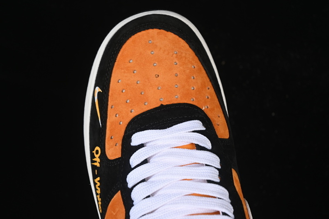 Nike [SY1388-001]-[AIR FORCE 1 07 LOW BLACK/ORANGE/WHITE]-[WOMAN:36-39]-[MAN:40-45] - Image 10