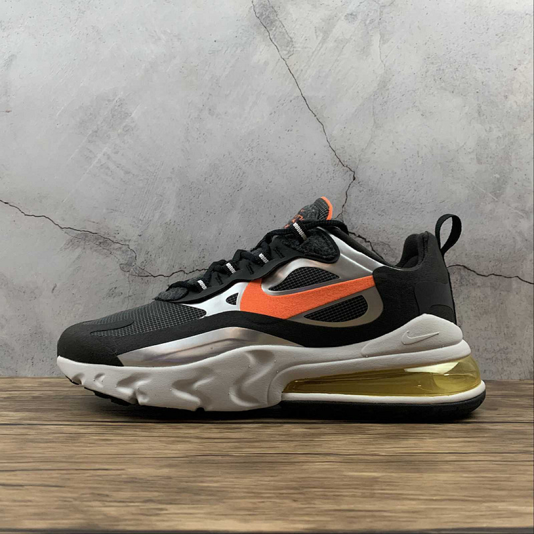 Unbranded [CQ4598-084]-[AIR MAX 270 REACT BLACK/TOTAL ORANGE/GREY]-[MAN:39-45], photo 1