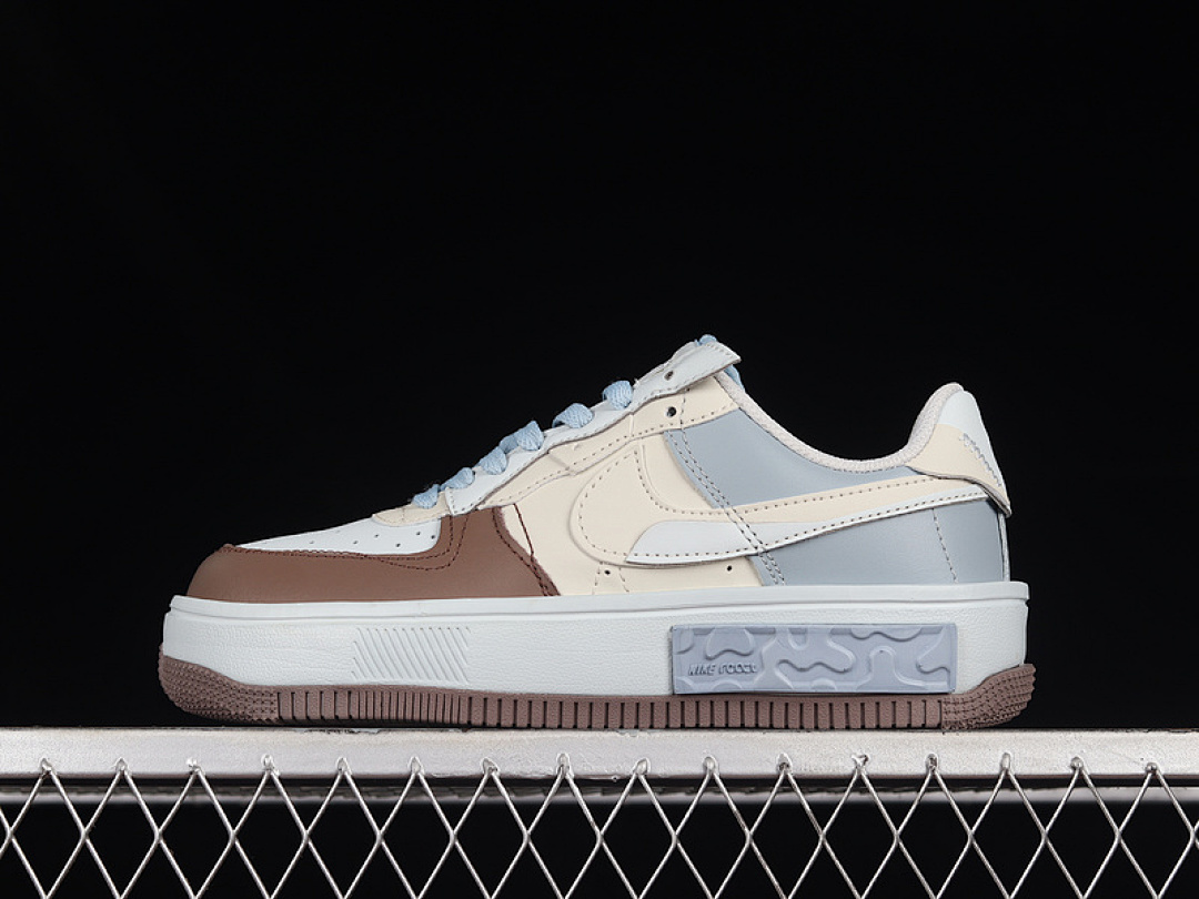 Nike [CW6688-606]-[AIR FORCE 1 FONTANKA WHITE/BLUE/BROWN]-[WOMAN:36-39]-[MAN:40-45], photo 1