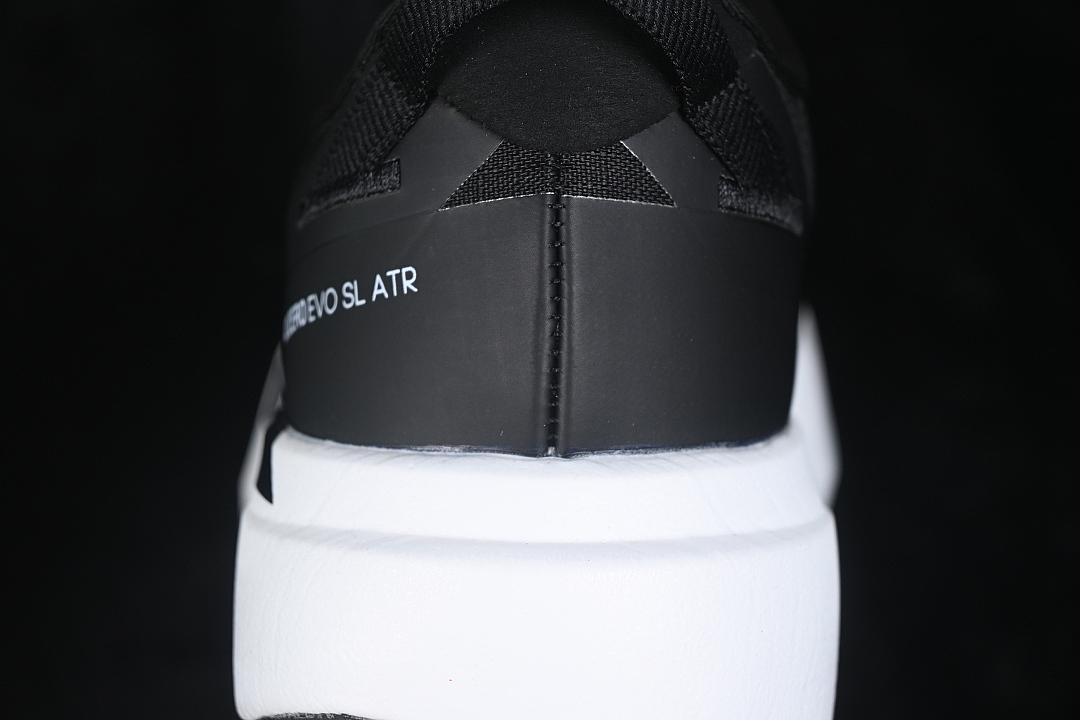 Adidas [KK0318]-[ADIZERO EVO SL COMPRESSION RUNNING SHOES BLACK/WHITE]-[WOMAN:36-39]-[MAN:40-45] - Image 7