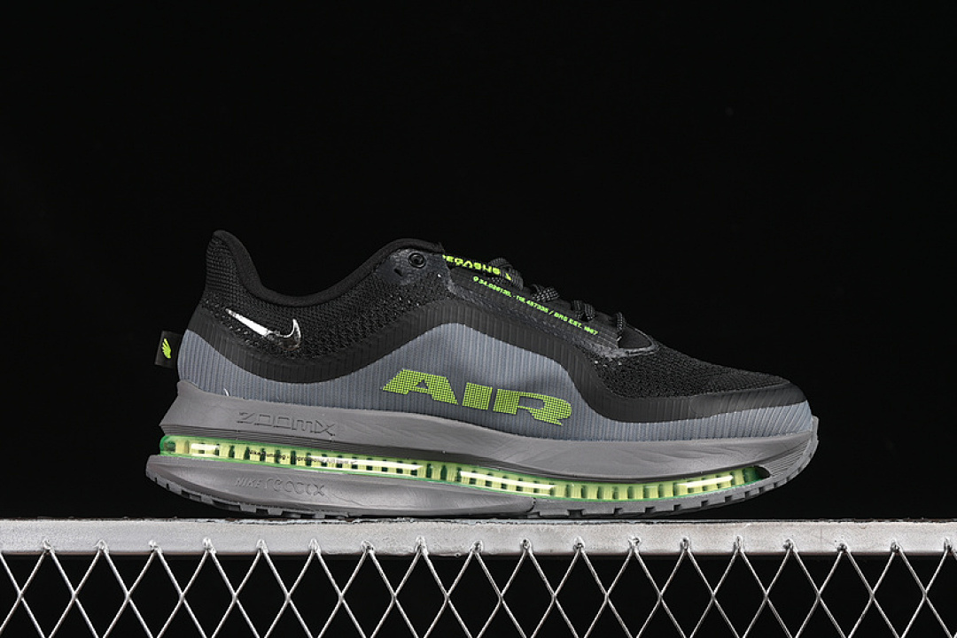 Nike [HQ2592-104]-[AIR ZOOM PEGASUS PREMIUM GREY/BLACK/GREEN]-[WOMAN:36-39]-[MAN:40-45] - Image 16