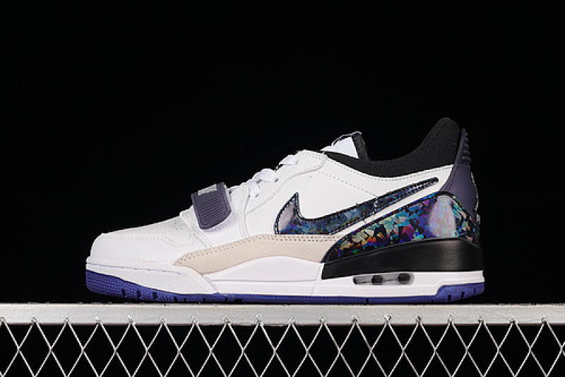 Jordan [Jordan LEGACY 312 LOW 25TH ANNIVERSARY WHITE/NAVY BLUE/BLACK · DV1719-100, photo 1