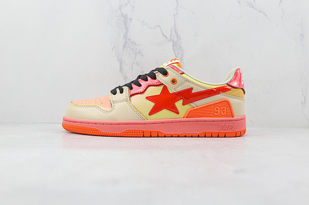 Bape [BAPE STA TOKYO LOW ORANGE/BEIGE/YELLOW]-[WOMAN:36-39]-[MAN:40-45], photo 1