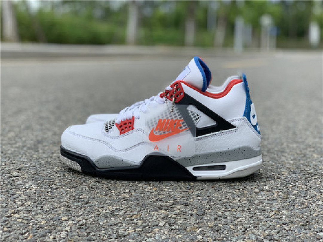 Jordan AIR Jordan 4 WHAT THE BLACK/WHITE/RED · CI1184-146, photo 1
