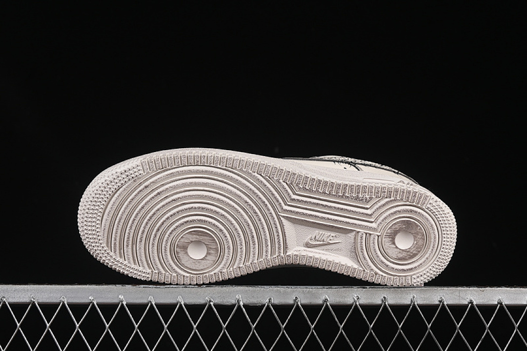 Nike [315221-333]-[AIR FORCE 1 07 LOW BLACK/BEIGE]-[WOMAN:36-39]-[MAN:40-45] - Image 15
