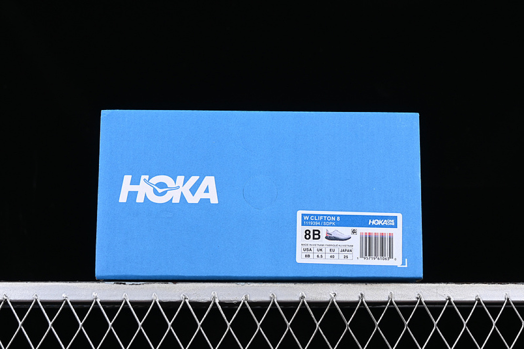 On Running [1119394 SDPK]-[HOKA ONE CLIFTON 8 WHITE/BLACK/RED]-[WOMAN:36-39]-[MAN:40-45] - Image 12