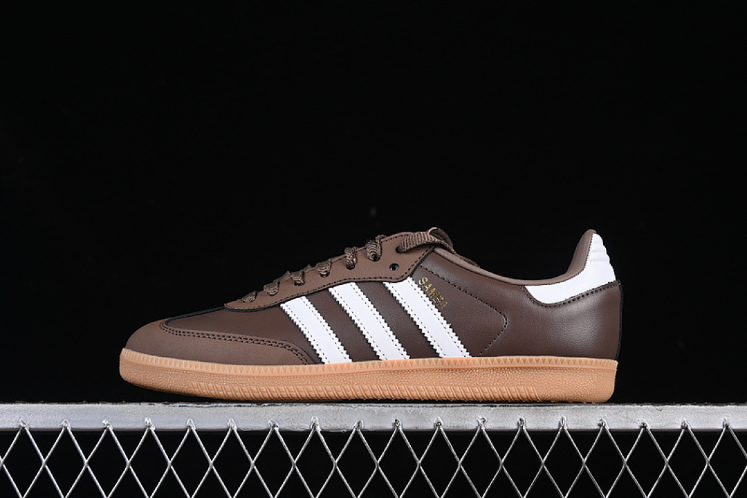 Adidas Adidas SAMBA OG EARTH STRATA/FOOTWEAR WHITE/GOLD METALLIC · IE6522, photo 1