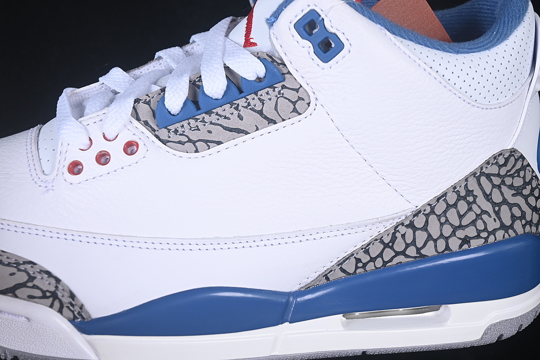 Unbranded [IF4396-104]-[AIR JORDAN 3 RETRO AJ3 CASUAL SHOES NAVY BLUE/WHITE]-[WOMAN:36-39]-[MAN:40-47.5] - Image 7