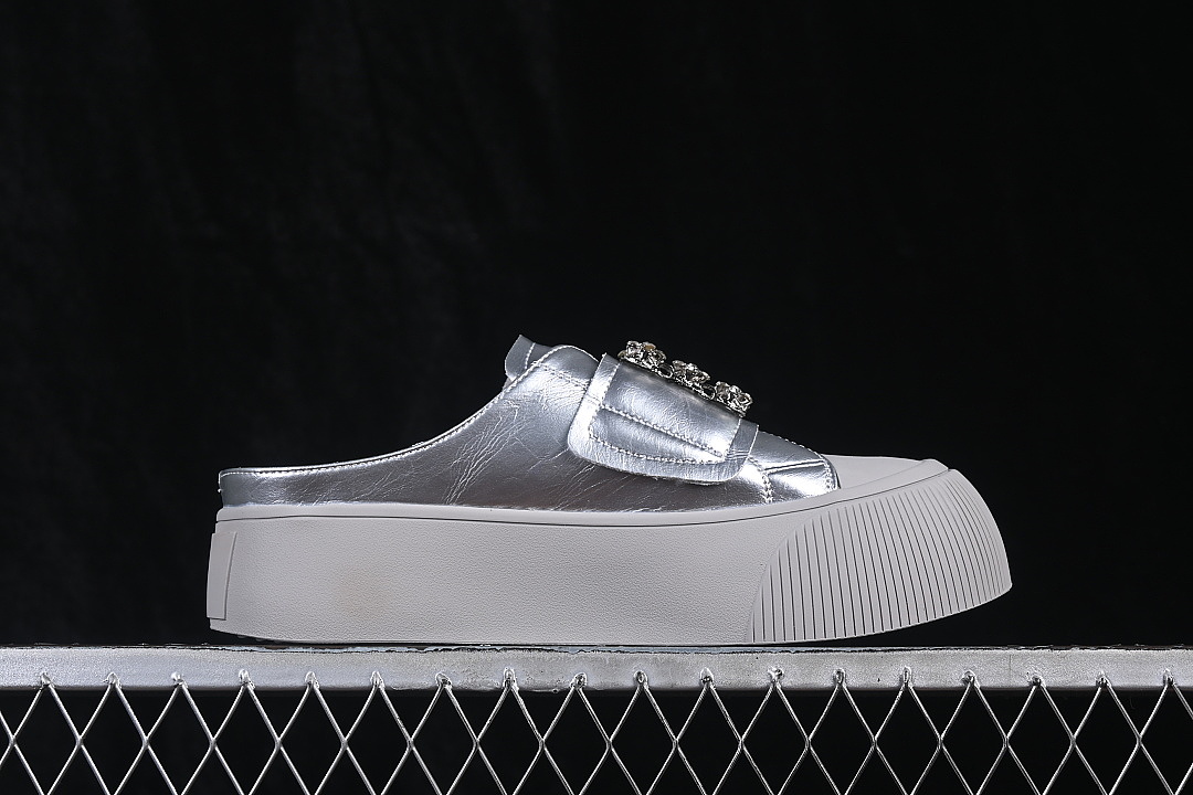 Unbranded [G26U4818B]-[LEISURE LIFESTYLE SHOES SILVER/SILVER/SILVER]-[WOMAN:35-39]-[MAN:40] - Image 15