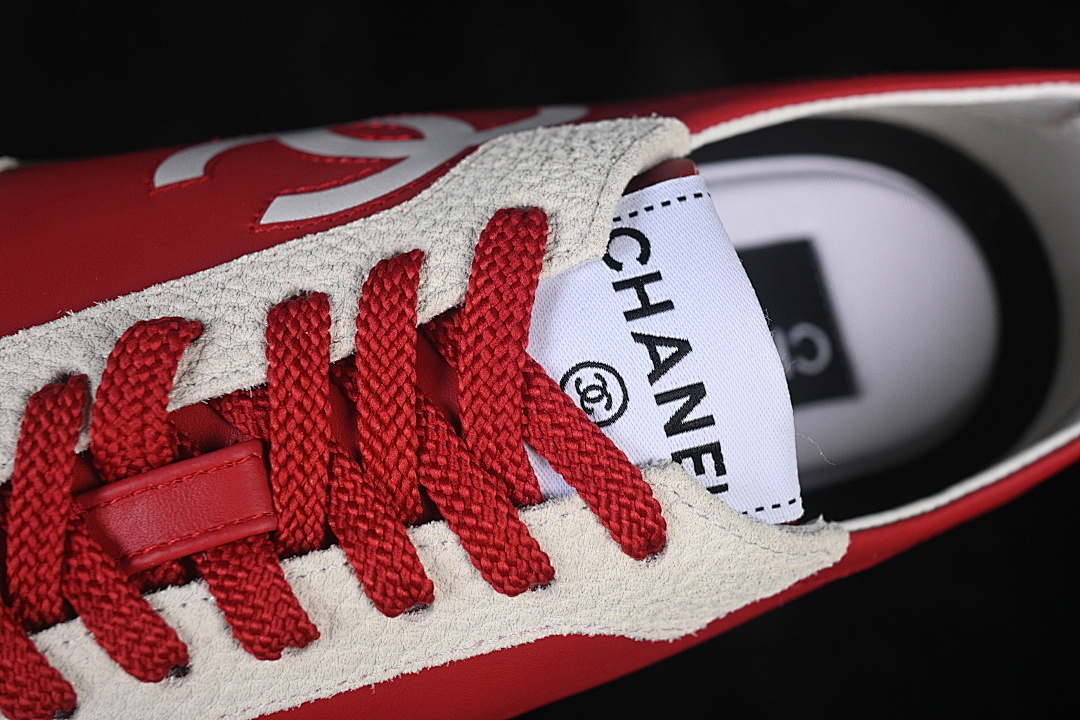 Chanel [G47125]-[RETRO CASUAL SHOES RED/WHITE/RED]-[WOMAN:35-39]-[MAN:40] - Image 8