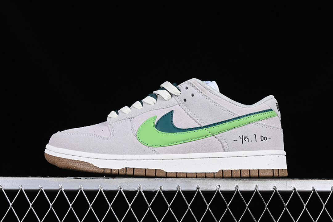 Unbranded [DO9457-107]-[SB DUNK LOW 85 GREY/BLUE/GREEN]-[WOMAN:35.5-39]-[MAN:40-46], photo 1
