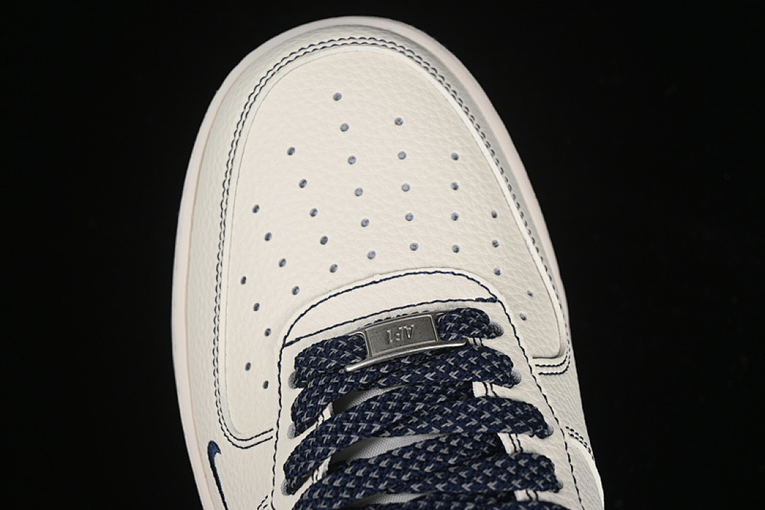 Nike [HH7518-061]-[AIR FORCE 1 07 LOW WHITE/BLUE]-[WOMAN:36-39]-[MAN:40-45] - Image 10
