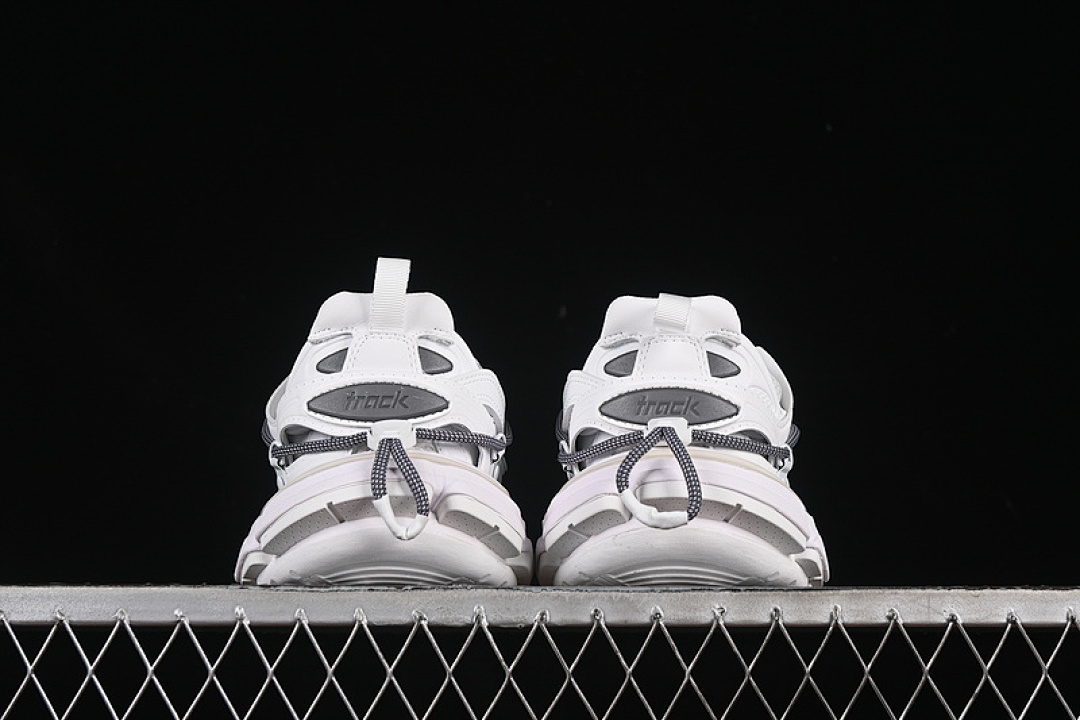 Balenciaga [WTRHK9050]-[BA*LEN*CIAGA TRACK SNEAKER TESS S.GOMMA RES BI ALV/TIS EFF NUBUK E WHITE/PURPLE] - Image 15