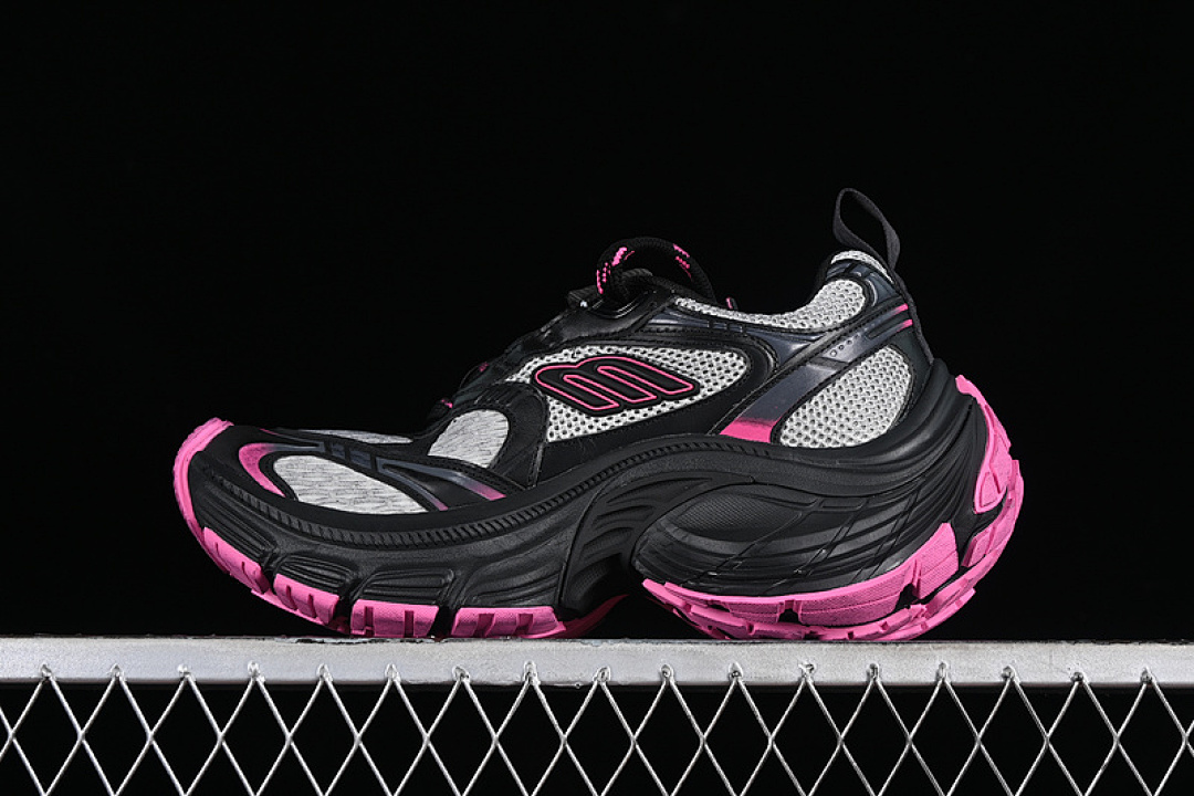 Unbranded [W2MV21268]-[BA*LEN*CIAGA TRACK SNEAKER GREY/BLACK/PINK]-[WOMAN:35-39]-[MAN:40-46], photo 1