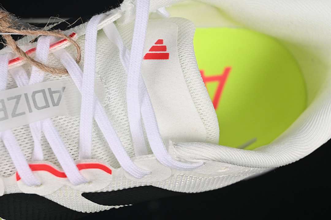 On Running [JS4932]-[ADIZERO BOSTON 13 WHITE/BLACK/ORANGE]-[WOMAN:36-39]-[MAN:40-46] - Image 9