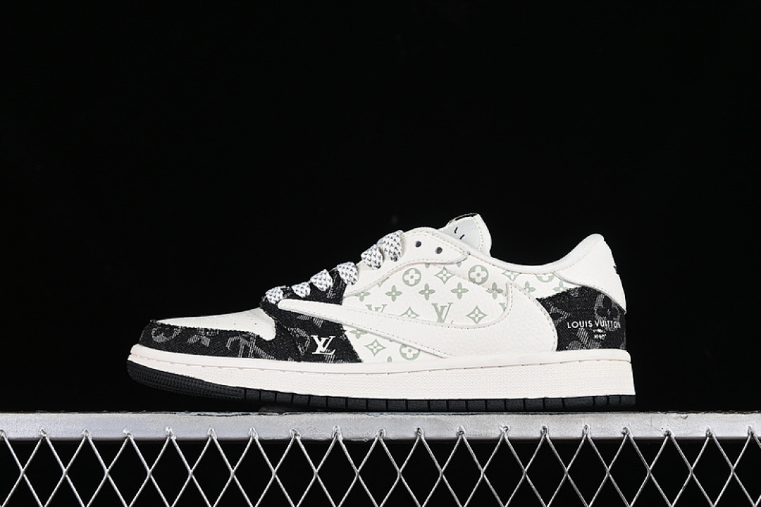 Jordan [SJ2068-008]-[TRAVIS SCOTT X FRAGMENT DESIGN AIR JORDAN 1 LOW OG SP WHITE/BLACK]-[UNISEX:36-45], photo 1