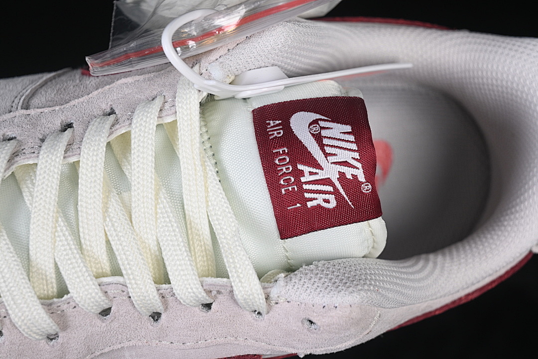Nike [DD1982-342]-[AIR FORCE 1 07 LOW BEIGE/WINE RED]-[WOMAN:36-39]-[MAN:40-45] - Image 9