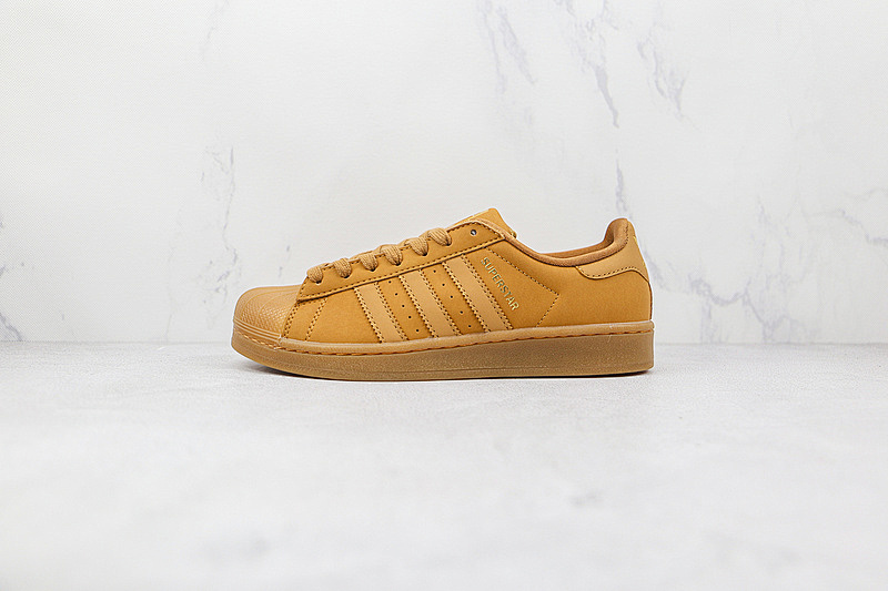 Adidas SUPERSTAR SHOES WHEAT/WHEAT/WHEAT · GW6228, photo 1