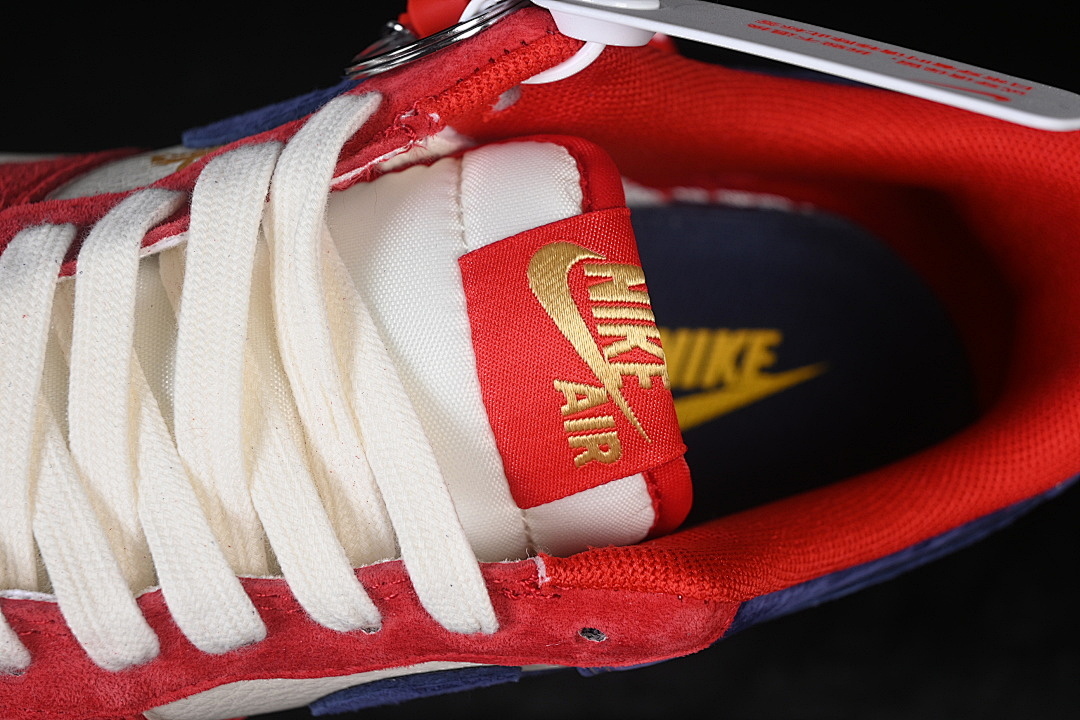 Nike [XD0028-019]-[AIR FORCE 1 07 LOW CASUAL SNEAKERS WHITE/RED/BLUE]-[WOMAN:36-39]-[MAN:40-45] - Image 9