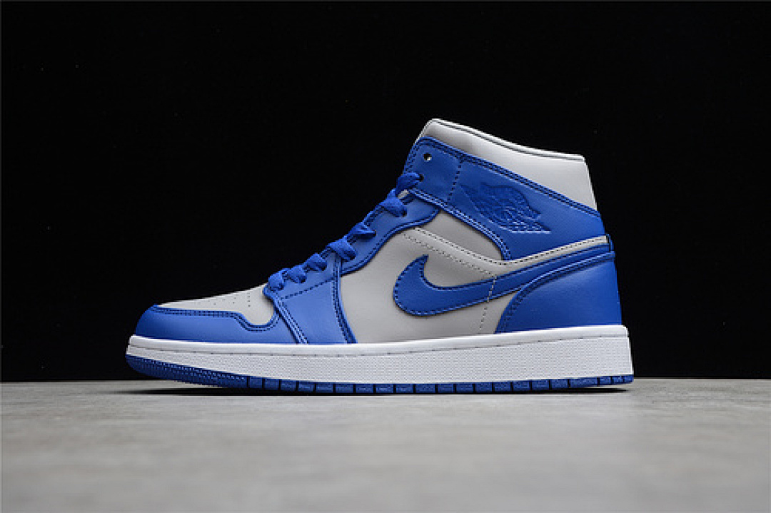 Jordan [DH7821-500]-[GZ AIR JORDAN 1 MID SE IRON PURPLE/DEEP ROYAL BLUE/WHITE]-[UNSIEX:36-45], photo 1