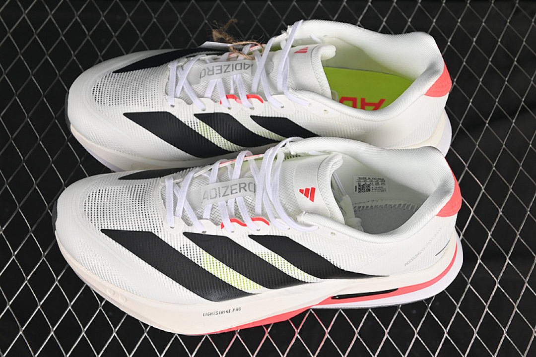 On Running [JS4932]-[ADIZERO BOSTON 13 WHITE/BLACK/ORANGE]-[WOMAN:36-39]-[MAN:40-46] - Image 11