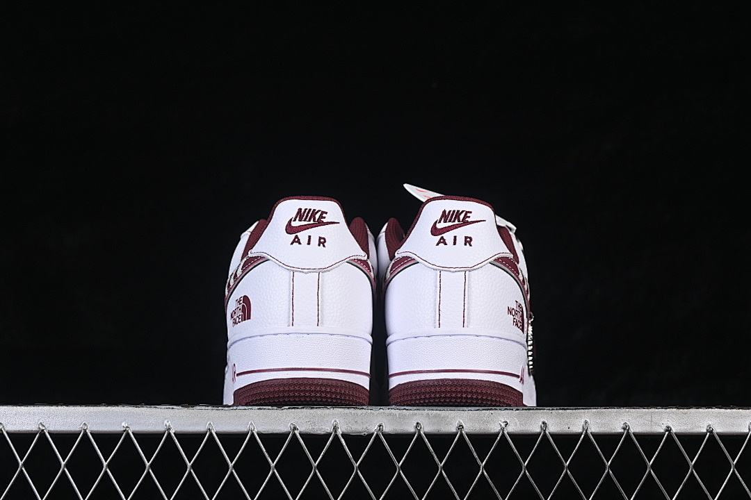 Nike [SU2305-141]-[AIR FORCE 1 07 LOW CASUAL SNEAKERS WINE RED/WHITE]-[WOMAN:36-39]-[MAN:40-45] - Image 13
