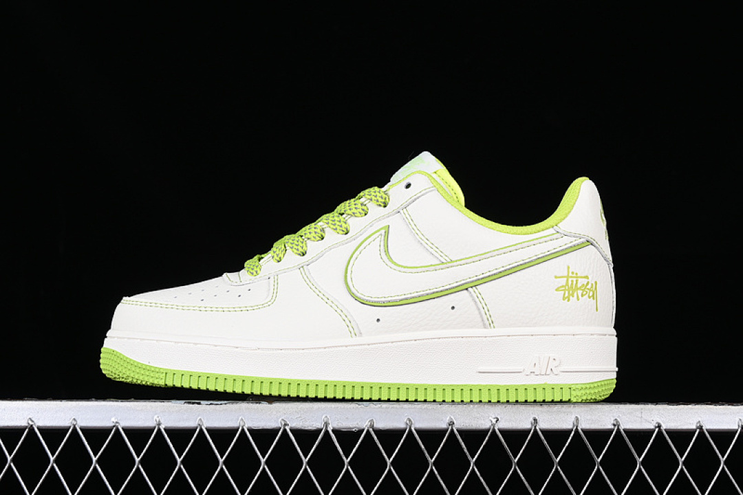 Nike [UN1635-888]-[STUSSY X AIR FORCE 1 07 LOW GREEN/WHITE]-[WOMAN:36-39]-[MAN:40-45], photo 1