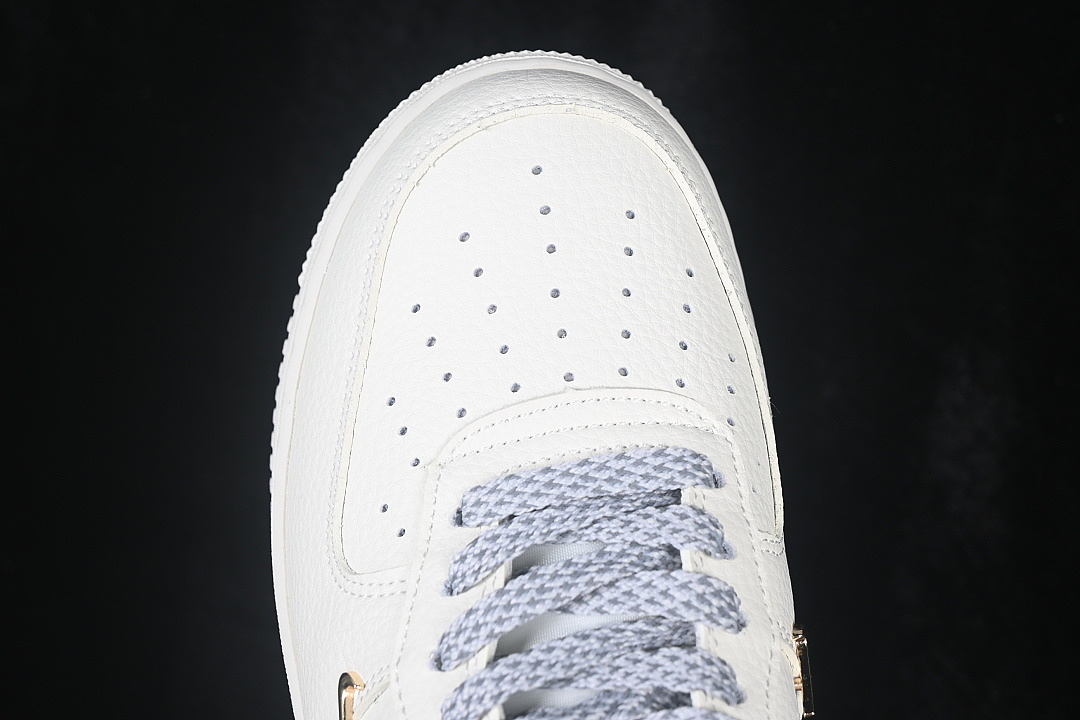 Nike [DN9688-128]-[AIR FORCE 1 07 LOW CASUAL SNEAKERS LIGHT GRAY/GREY]-[WOMAN:36-39]-[MAN:40-45] - Image 9