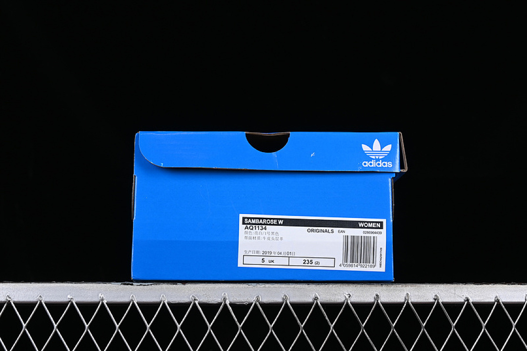 Adidas [AQ1134]-[ADIDAS SAMBAROSE WHITE/BLACK]-[WOMAN:36-39]-[MAN:40-44] - Image 4