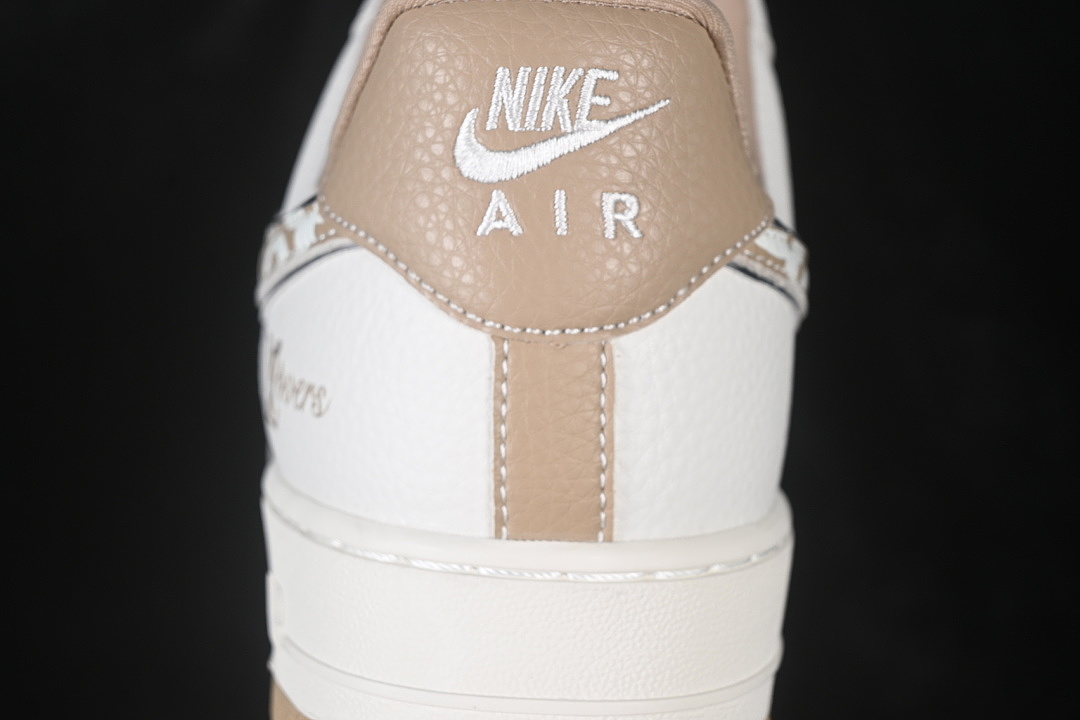 Nike [DW8806-031]-[AIR FORCE 1 07 LOW CASUAL SNEAKERS BROWN/WHITE]-[WOMAN:36-39]-[MAN:40-45] - Image 6