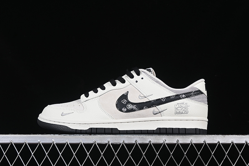 Nike SB DUNK LOW WHITE/GREY/BLACK · DJ2024-055, photo 1