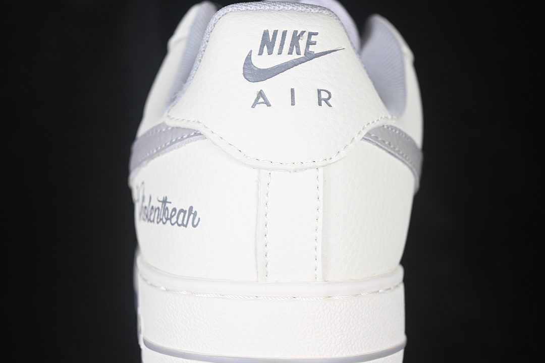 Nike [HO7788-103]-[AIR FORCE 1 07 LOW CASUAL SNEAKERS LIGHT GRAY/WHITE]-[WOMAN:36-39]-[MAN:40-45] - Image 6