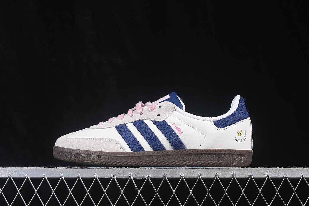 Adidas SAMBA OG CLOVER CASUAL BOARD SHOES NAVY BLUE/BLUE · KH5899, photo 1