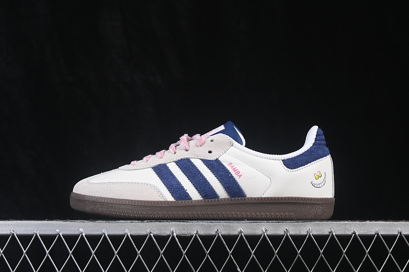 Adidas SAMBA OG CLOVER CASUAL BOARD SHOES NAVY BLUE/BLUE · KH5899, photo 1