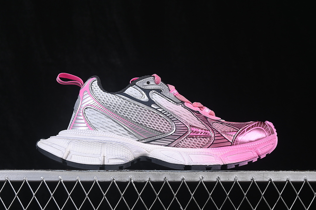 Balenciaga [W3XTS1511]-[PHANTOM SNEAKER TRENDY RUNNING SHOES LIGHT PINK/SILVER]-[WOMAN:35-39]-[MAN:40-46] - Image 15