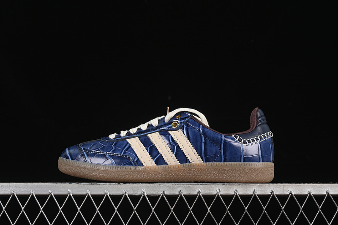 Adidas [JH9825]-[WALES BONNER ORIGINALS SAMBA BLUE/BEIGE]-[WOMAN:36-39]-[MAN:40-45], photo 1