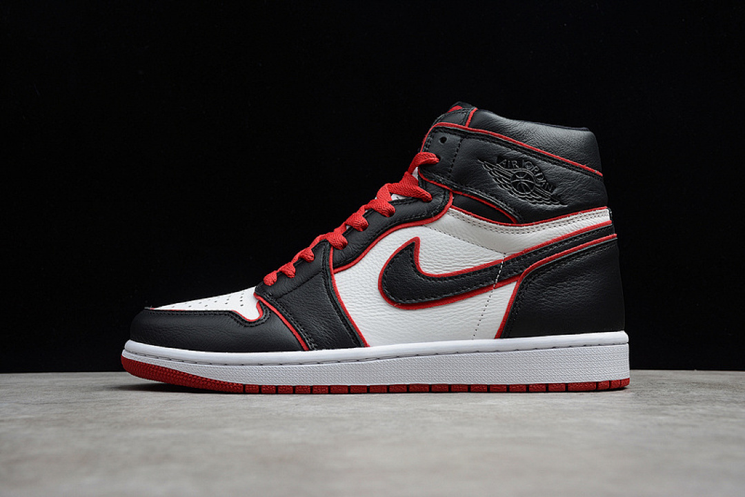 Jordan [555088-062]-[AIR JORDAN 1 RETRO HIGH OG BLOODLINE BLACK/GYM RED/WHITE]-[MAN:40-48], photo 1