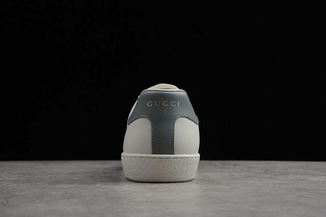 Gucci [GU*CCI ACE EMBROIDERED LOW-TOP SNEAKER WHITE/LIGHT GRAY]-[WOMAN:35-39]-[MAN:40-44] - Image 11