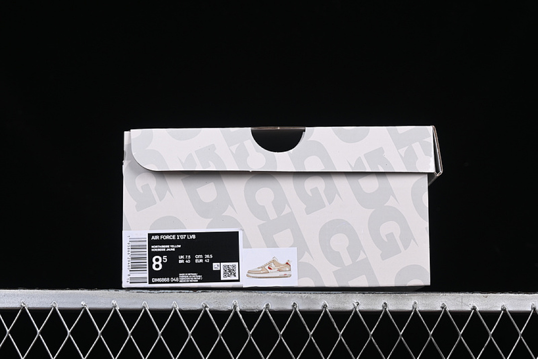 Nike [DM6688-048]-[AIR FORCE 1 07 LOW WHITE/BEIGE]-[WOMAN:36-39]-[MAN:40-45] - Image 12