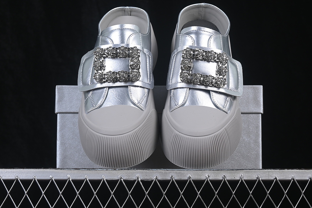 Unbranded [G26U4818B]-[LEISURE LIFESTYLE SHOES SILVER/SILVER/SILVER]-[WOMAN:35-39]-[MAN:40] - Image 12