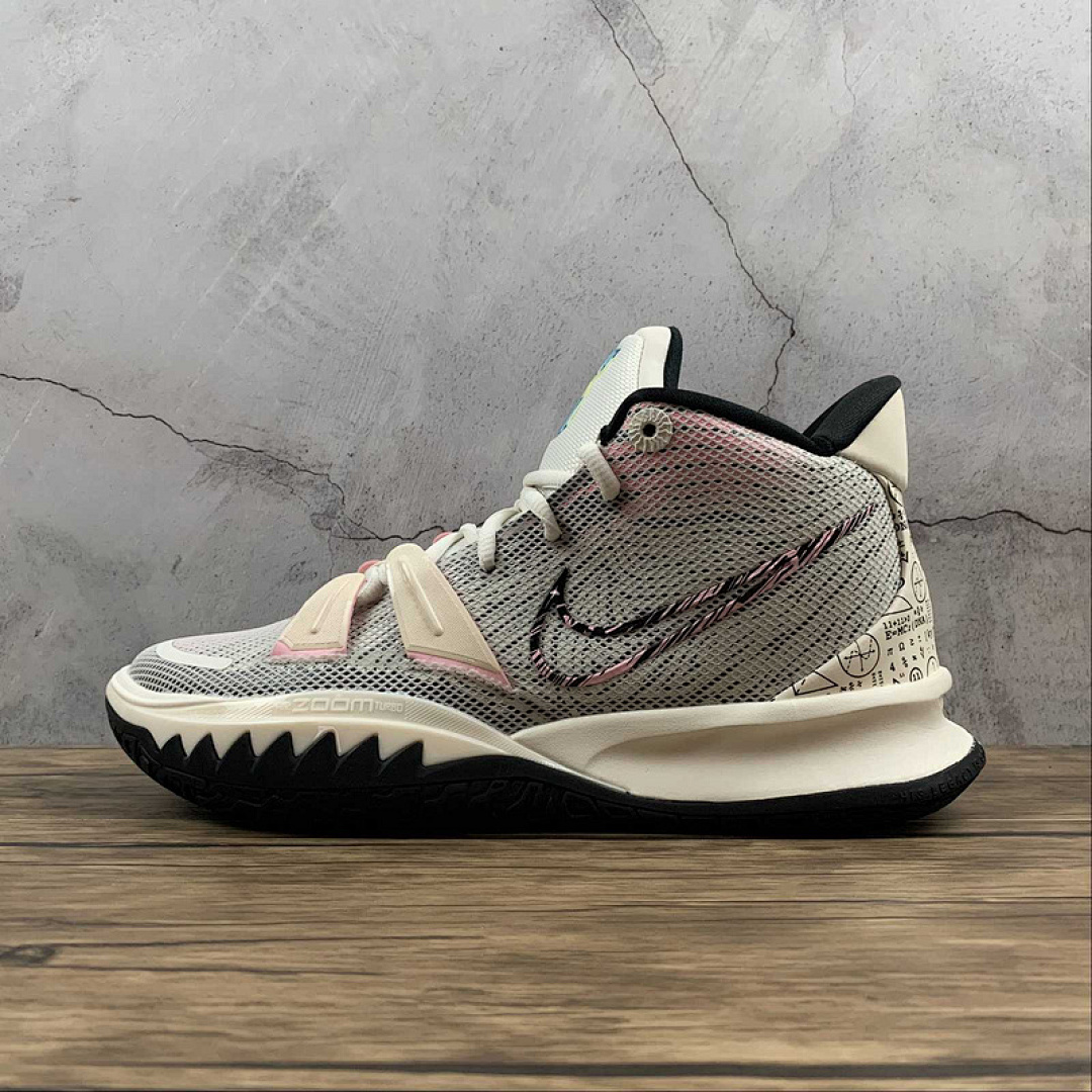 KYRIE 7 EP YIN YANG EDITION PALE IVORY/CHLORINE BLUE/BLACK · CZ0143-100, photo 1