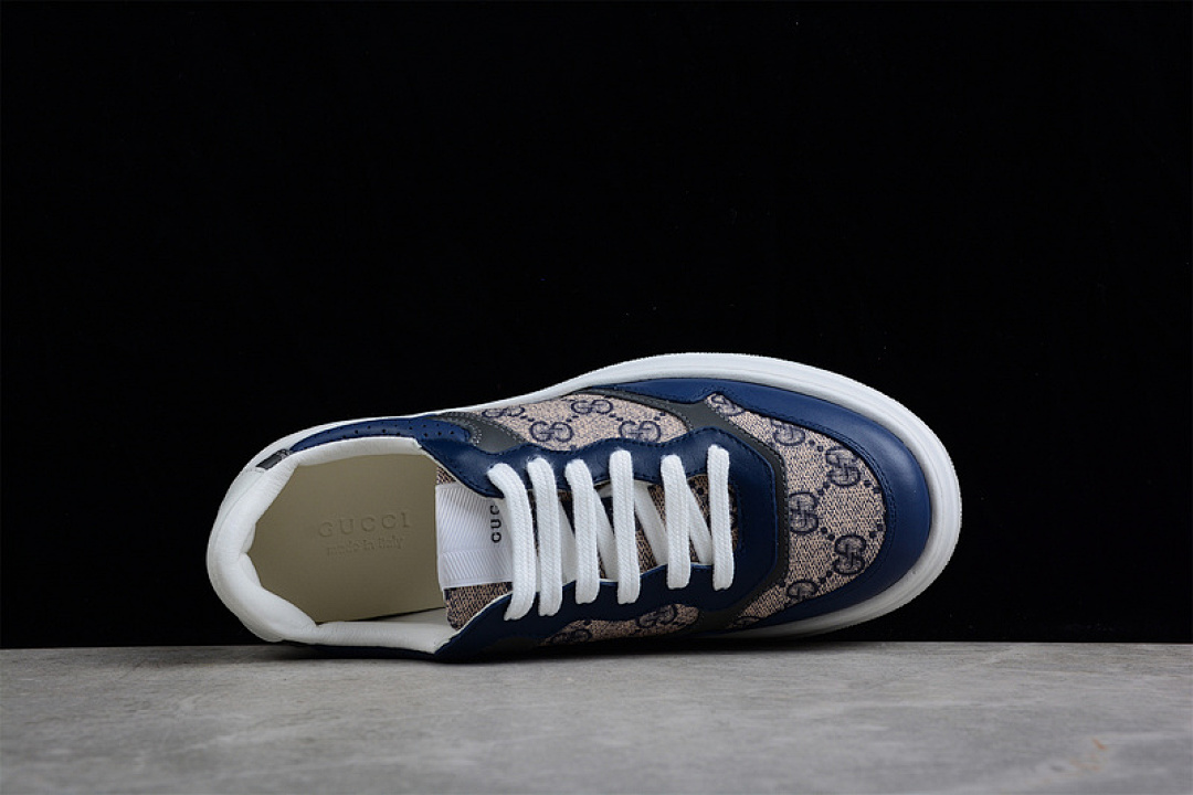 Chanel [GU*CCI SCREENER GG HIGH-TOP SNEAKER NAVY BLUE/KHAKI/DARK GREY]-[WOMAN:35-39]-[MAN:40-44] - Image 13