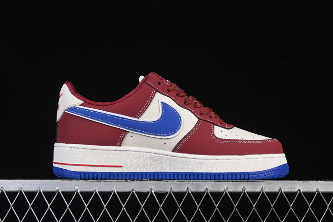 Nike [SY1388-005]-[AIR FORCE 1 07 LOW WHITE/RED/NAVY BLUE]-[WOMAN:36-39]-[MAN:40-45] - Image 16