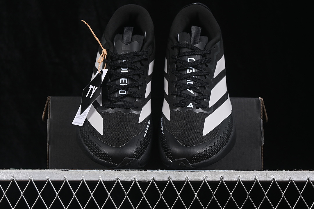 Adidas [KK2616]-[ADIZERO EVO SL COMPRESSION RUNNING SHOES BLACK/WHITE/BLACK]-[WOMAN:36-39]-[MAN:40-45] - Image 13