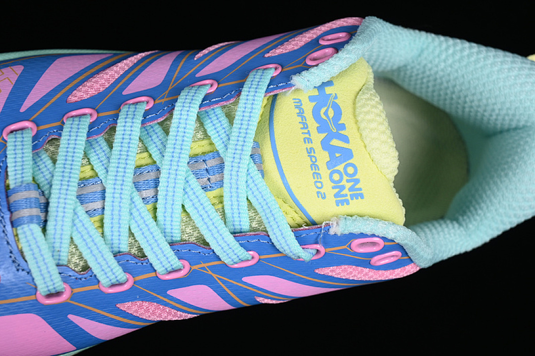 Hoka [1126851 CAAB]-[HOKA MAFATE SPEED 2 BLUE/PINK/YELLOW/GREEN]-[WOMAN:36-39]-[MAN:40-46] - Image 9