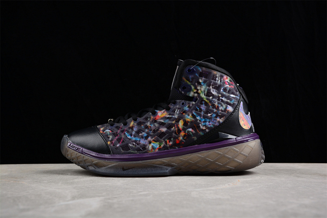 Nike [640551-005]-[ZOOM KOBE 3 BLACK/MULTI-COLOR-IMPERIAL PURPLE-KUMQUAT]-[MAN:40-46] - Image 15